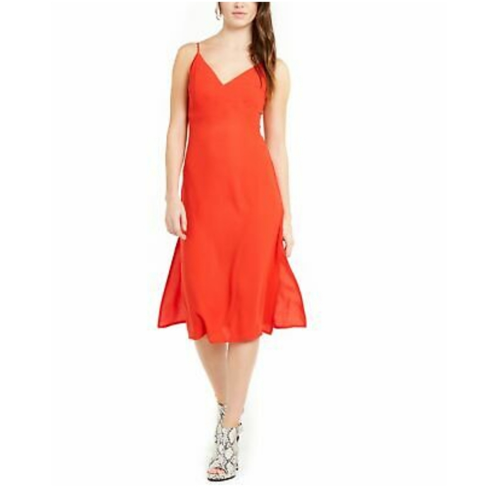 Q & A Spaghetti Straps Dress